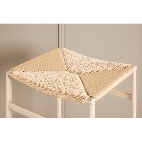 Polly Baaritool 2-pakendis - Whitewash / Beige Nature köis