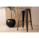 Tempe baaritool 4-pakk - tumehall / metall
