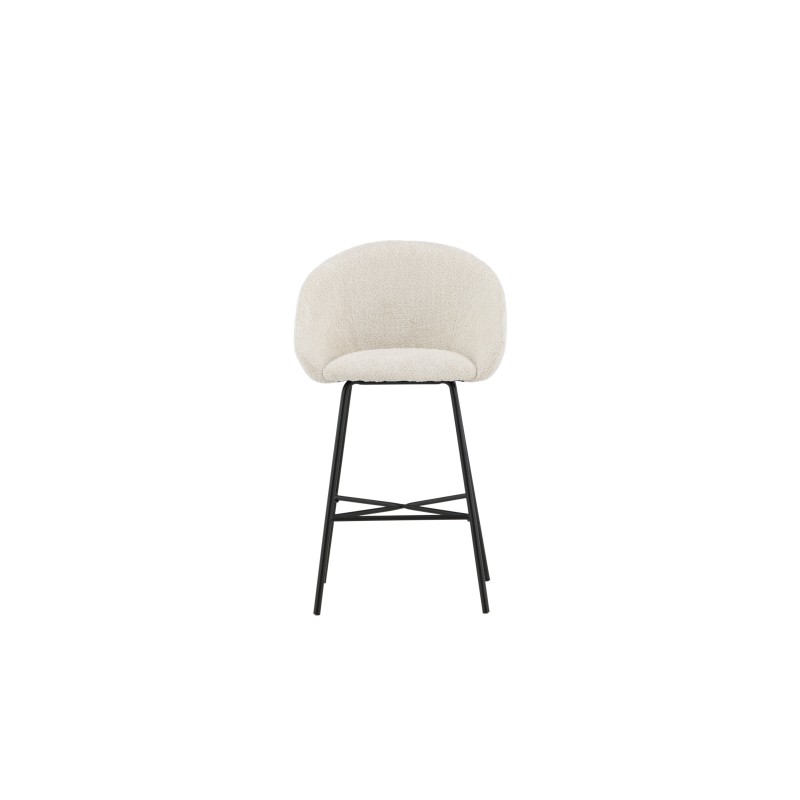 Velvet baaritool 2-pakendis - Must/Valge Teddy