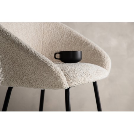 Velvet baaritool 2-pakendis - Must/Valge Teddy