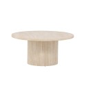 Härön Diivanilaud ø80x38 cm - Travertinelook