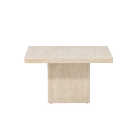 Qvart Diivanilaud 80x80x46 cm - Travertinelook