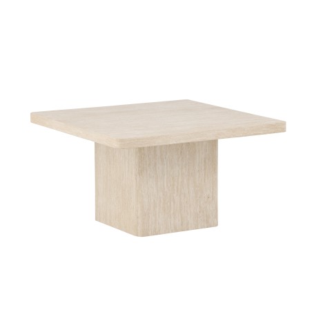 Qvart Diivanilaud 80x80x46 cm - Travertinelook