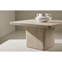 Qvart Diivanilaud 80x80x46 cm - Travertinelook