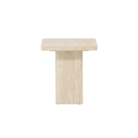 Qvart Diivanilaud 50x50x56 cm - Travertinelook