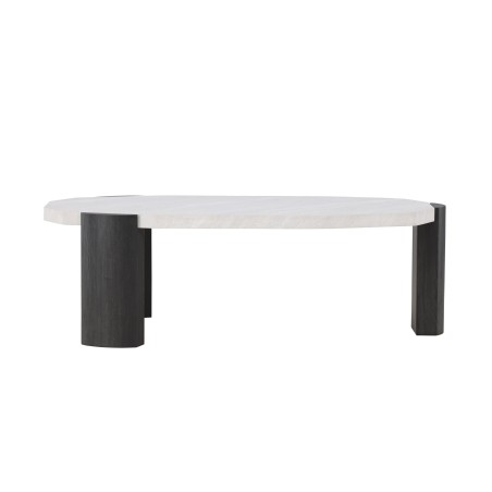 Diivanilaud Kres - 125x70,5x40 cm - Must/ Stonelook