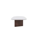 Grönvik diivanilaud 130x65 cm - Mocca / Concretelook /