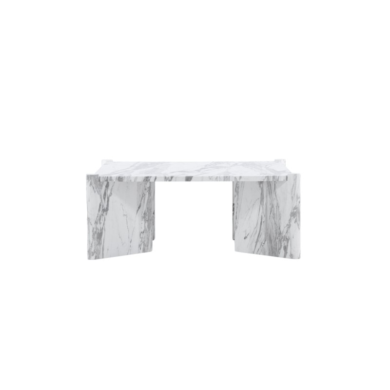 Rogaland Diivanilaud - Valge Marblelook / MDF