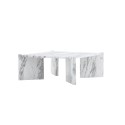 Rogaland Diivanilaud - Valge Marblelook / MDF