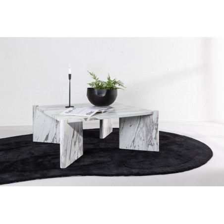 Rogaland Diivanilaud - Valge Marblelook / MDF