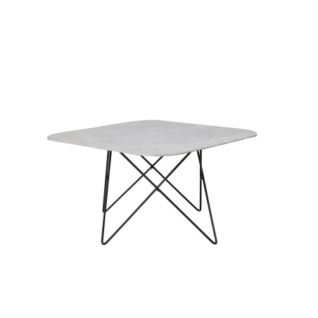 Diivanilaud Tristar – must / hall klaasmarmor