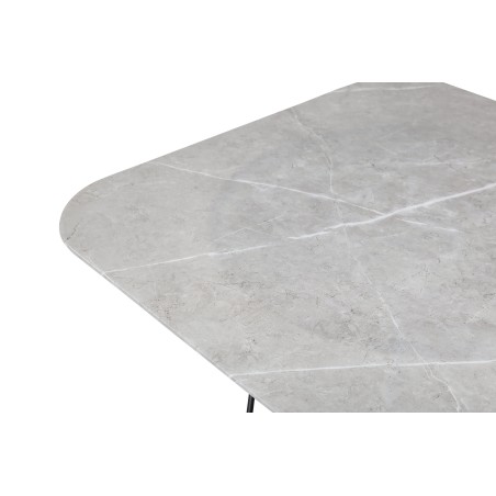 Diivanilaud Tristar – must / hall klaasmarmor