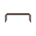 Telemark Diivanilaud 120x60x41 cm - Pruun Klaas