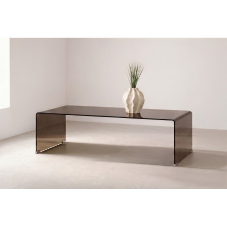 Telemark Diivanilaud 120x60x41 cm - Pruun Klaas