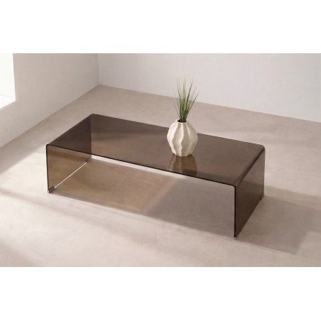Telemark Diivanilaud 120x60x41 cm - Pruun Klaas