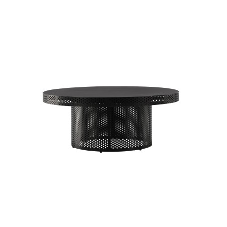 West End x Josefin Lustig - Diivanilaud - Must / Must Metall