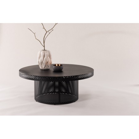 West End x Josefin Lustig - Diivanilaud - Must / Must Metall