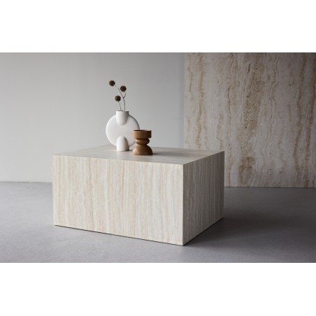 York Diivanilaud 40x60x80 cm - Travertine Look