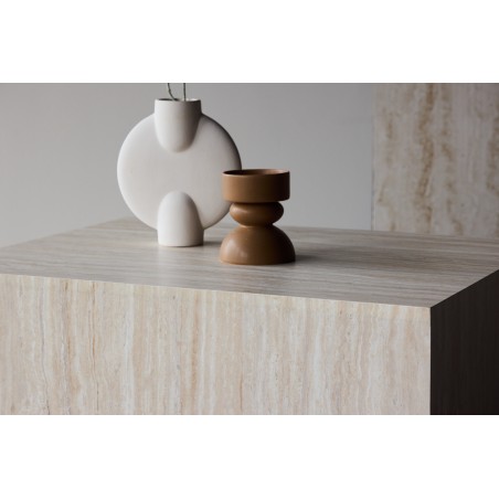 York Diivanilaud 40x60x80 cm - Travertine Look