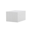 York Low Diivanilaud - Whitewash / Whitewash MDF