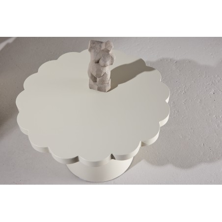 Krull Diivanilaud φ70x45 cm - MDF Beež