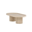 Krille diivanilaud 120x60x35 cm - MDF 3D paberiga / Travertinelook