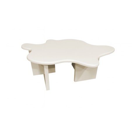 Lilleline diivanilaud 115x76x40 cm - MDF beež maal FSC 100%