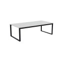Estelle diivanilaud 120*60*36 - must/valge Marblelook 