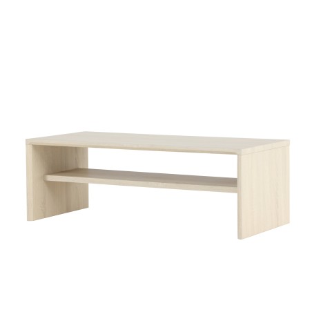 Telemarketi diivanilaud 110x50x38 cm - MDF Whitewash 3D-paberiga