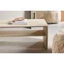 Telemarketi diivanilaud 110x50x38 cm - MDF Whitewash 3D-paberiga