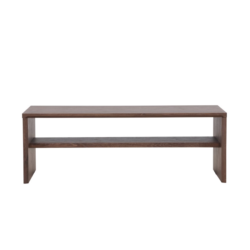 Telemarketi diivanilaud 110x50x38 cm - MDF Mocca 3D paberiga