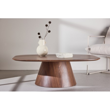 Lanzo diivanilaud 120x92,5x39 cm - MDF 3D paberiga / Mocca
