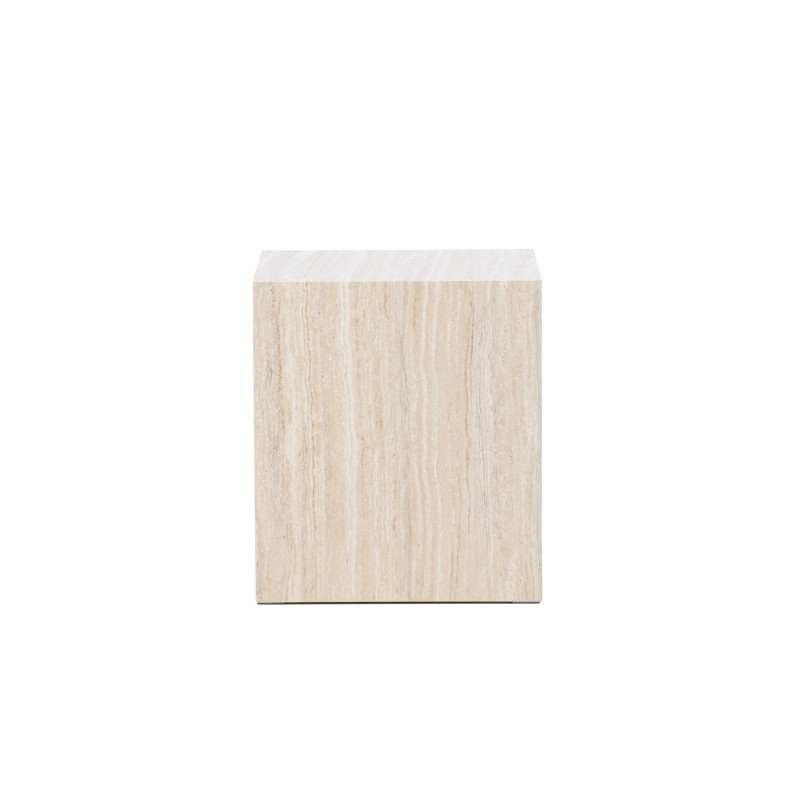 York Diivanilaud 45x40x40 cm - Travertine Look