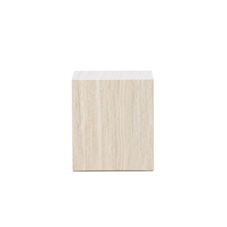 York Diivanilaud 45x40x40 cm - Travertine Look