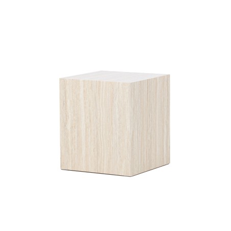 York Diivanilaud 45x40x40 cm - Travertine Look