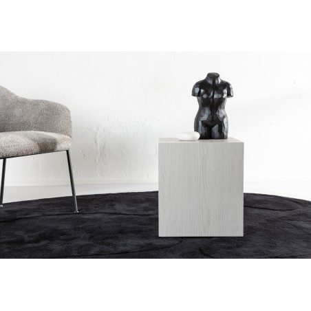 York High Diivanilaud - Whitewash / Whitewash MDF