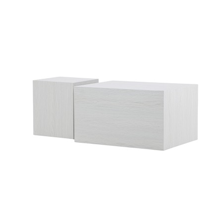 York High Diivanilaud - Whitewash / Whitewash MDF +York Low Diivanilaud - Whitewash / Whitewash MDF _1