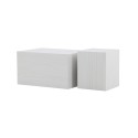 York High Diivanilaud - Whitewash / Whitewash MDF +York Low Diivanilaud - Whitewash / Whitewash MDF _1