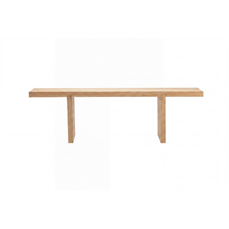 Yakunik Diivanilaud 120x38 cm- Kummipuu / Nature MDF