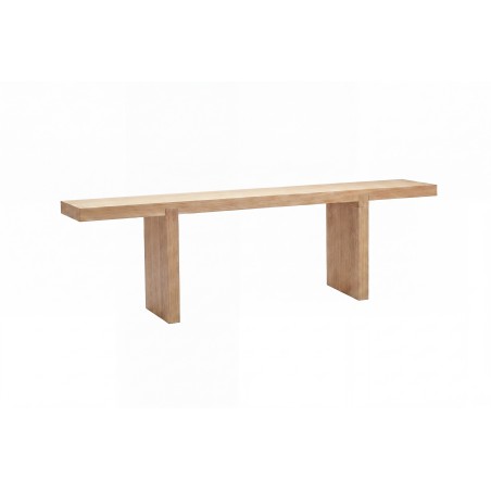 Yakunik Diivanilaud 120x38 cm- Kummipuu / Nature MDF