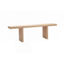 Yakunik Diivanilaud 120x38 cm- Kummipuu / Nature MDF