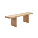 Yakunik Diivanilaud 120x38 cm- Kummipuu / Nature MDF