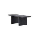 Yakunik Diivanilaud 120x38 cm- Kummipuu / Must MDF -ersätter 15009-111