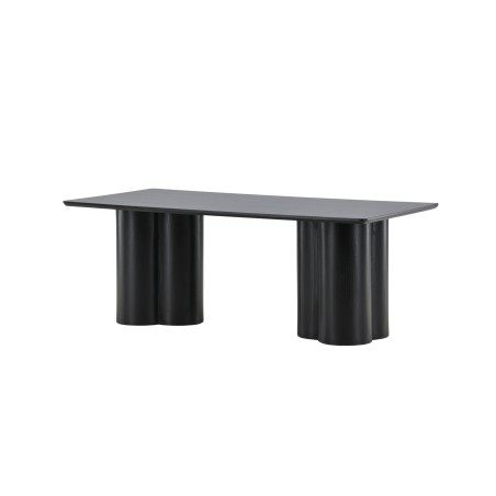 Olivia diivanilaud 60x120 cm - must /
