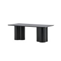 Olivia diivanilaud 60x120 cm - must /