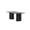 Olivia diivanilaud 60x120 cm - must /