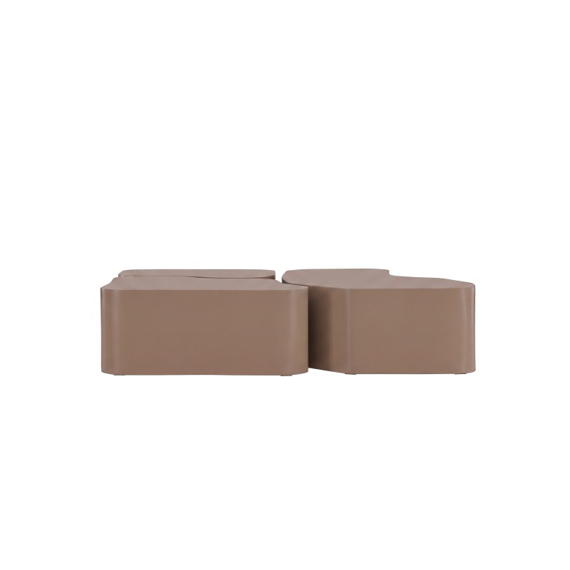 Nordland diivanilaud 95x70,74x60, 40x40 cm - pruun /