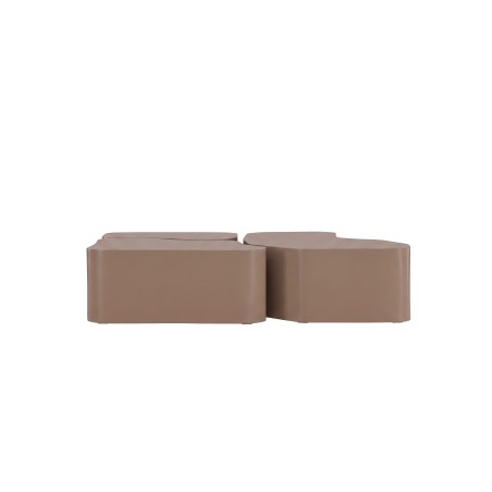 Nordland diivanilaud 95x70,74x60, 40x40 cm - pruun /
