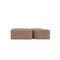 Nordland diivanilaud 95x70,74x60, 40x40 cm - pruun /