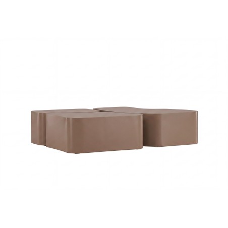 Nordland diivanilaud 95x70,74x60, 40x40 cm - pruun /
